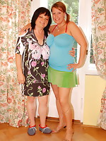 Bubblicious old and youthful lezzies acquire wicked